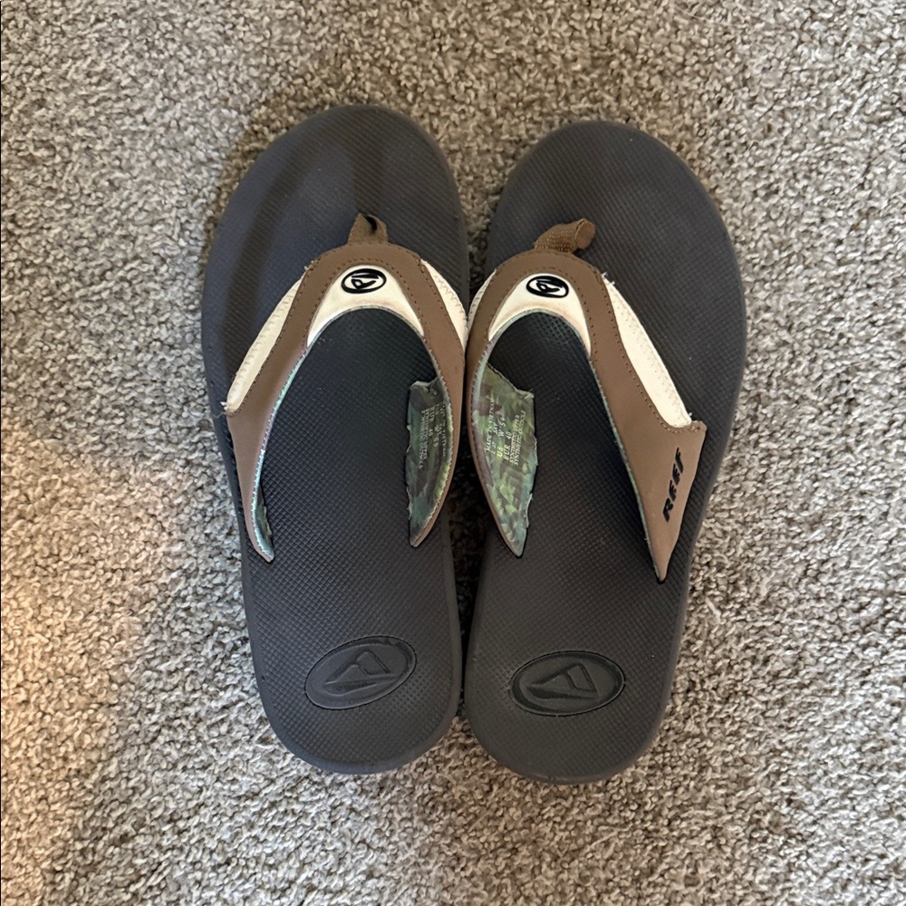 Reef Brown and Cream Sandals